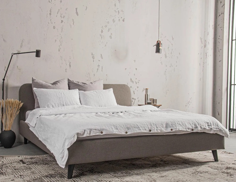 Handmade Organic Linen Duvet Cover: European Flax Bedding