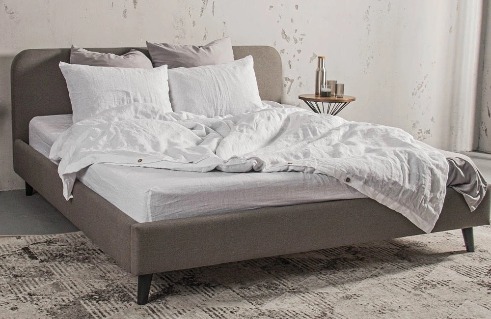 Handmade Organic Linen Duvet Cover: European Flax Bedding
